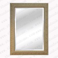 Wood antique white wall mirror frame decor