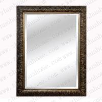 Decorative antique gold living room wood frame mirror decor